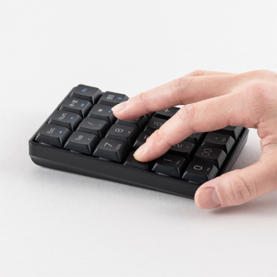 ナカバヤシ ワイヤレステンキー ロングストローク/ブラック TEN24G04BK (tm)の商品画像12枚目