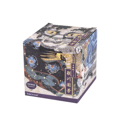 ナカバヤシ TACCIA 万年筆用 浮世絵インク・染料・40ml/国芳葡萄鼠 TFPI-WD42-22の商品画像2枚目