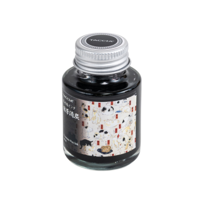 ナカバヤシ TACCIA 万年筆用 浮世絵インク・染料・40ml/国芳消炭 TFPI-WD42-23の商品画像3枚目