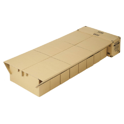 ナカバヤシ 段ボールベッド 高さ35cmタイプ/ナチュラル NDB-MH1990NAの商品画像1枚目