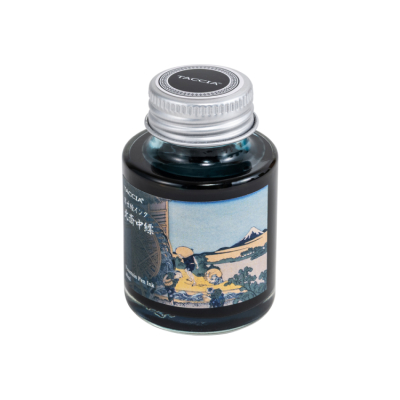 ナカバヤシ　TACCIA　万年筆用　浮世絵インク・染料・40ml／北斎中縹　TFPI-WD42-26の商品画像3枚目