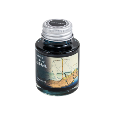 ナカバヤシ　TACCIA　万年筆用　浮世絵インク・染料・40ml／北斎青鈍　TFPI-WD42-27の商品画像3枚目