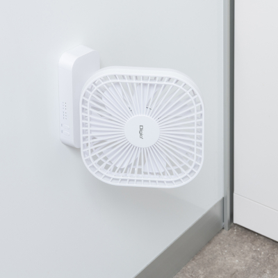 ナカバヤシ マグネットUSB FAN/ホワイト USF-24W (tm)の商品画像3枚目