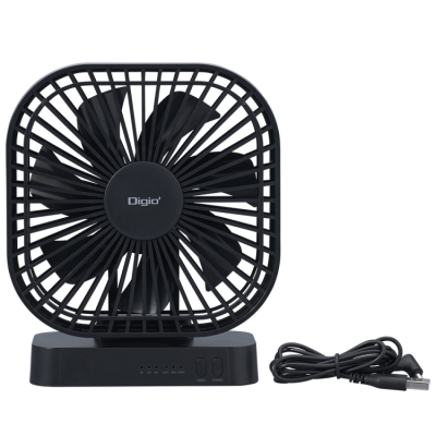 ナカバヤシ マグネットUSB FAN/ブラック USF-24BK (tm)の商品画像8枚目