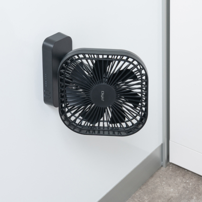 ナカバヤシ マグネットUSB FAN/ブラック USF-24BK (tm)の商品画像3枚目