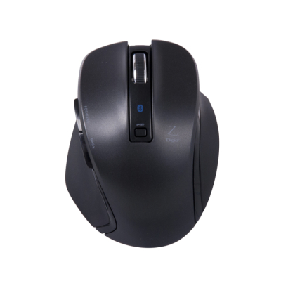 ナカバヤシ 小型Bluetooth5ボタンBlueLEDマウス ブラック MUS-BKF121BK　(tm)　の商品画像3枚目