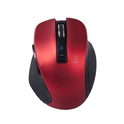 ナカバヤシ 小型Bluetooth5ボタンBlueLEDマウス レッド MUS-BKF121R　(tm)　の商品画像3枚目