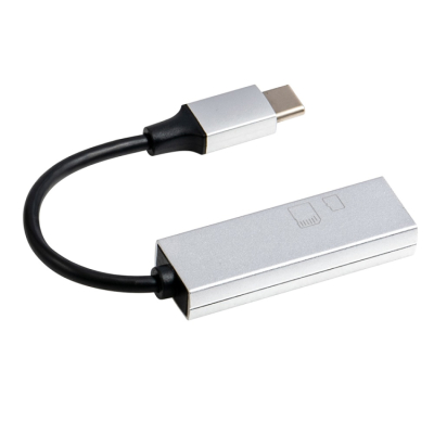 ナカバヤシ 【STIXシリーズ】USB2.0 Type-CアルミSD/microSDカードリーダー・ライター／シルバー CRW-CSD89SL　(tm)の商品画像7枚目