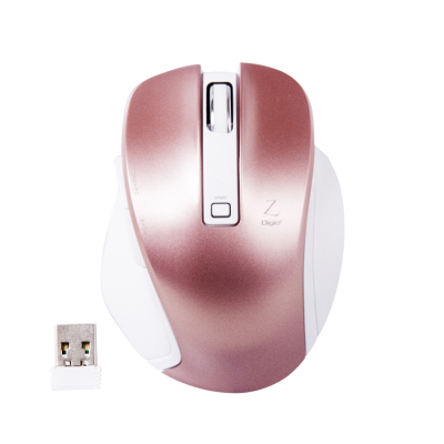 ナカバヤシ 小型無線5ボタンBlueLEDマウス ピンク MUS-RKF119P　(tm)　の商品画像3枚目