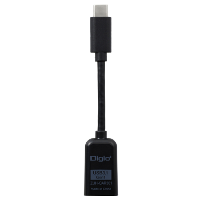 ナカバヤシ USB3.1/A-C変換ケーブル/10cm/ブラック ZUH-CAR301BK (tm)の商品画像4枚目