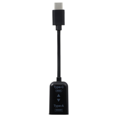 ナカバヤシ USB2.0/A-C変換ケーブル/10cm/ブラック ZUH-CAR201BK (tm)の商品画像3枚目