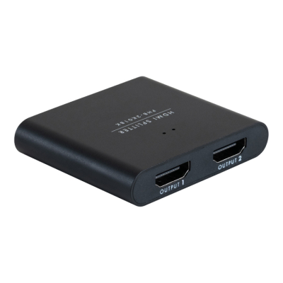 ナカバヤシ　HDMI1入力2出力分配器／黒　PHB-2K01BK　(tm)の商品画像2枚目