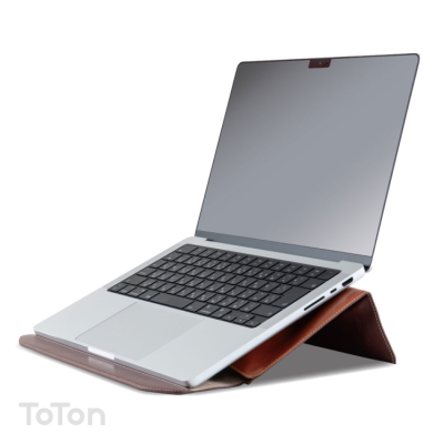 ナカバヤシ TOTON ノートPCケース 14インチ/ブラウン SZC-FC142601BR (tm)の商品画像3枚目