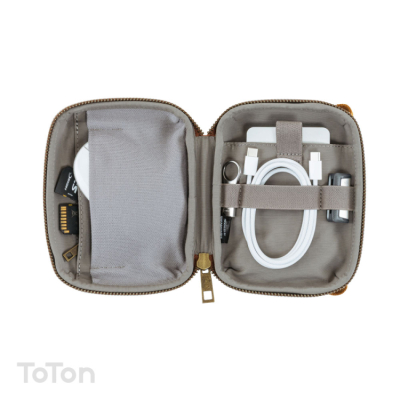 ナカバヤシ　TOTON　ガジェットケースM/ブラウン　SZC-GDP23BR　(tm)の商品画像9枚目