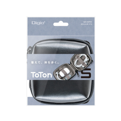 ナカバヤシ TOTON ガジェットケースS/ブラック SZC-GDP22BK (tm)の商品画像5枚目
