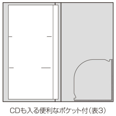 ナカバヤシ キャラクター PMXポケットアルバム/L判120枚収納 ミッキー&ミニーA PMX-120-6-2/Gの商品画像3枚目