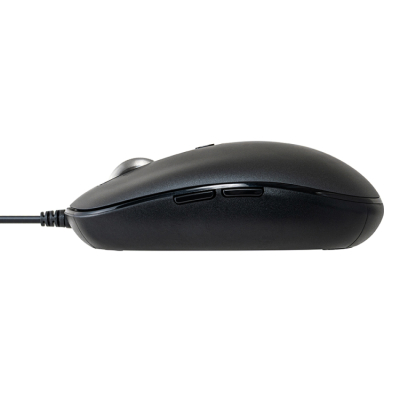ナカバヤシ 【感動ホイールマウス】有線静音5ボタンBlueLEDマウス/ブラック MUS-UKF269BK (tm)の商品画像8枚目