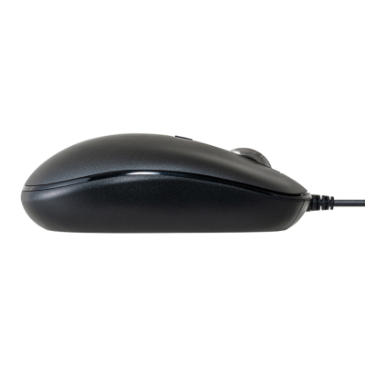 ナカバヤシ 【感動ホイールマウス】有線静音5ボタンBlueLEDマウス/ブラック MUS-UKF269BK (tm)の商品画像9枚目