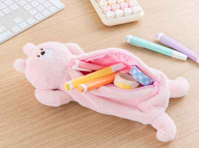 ナカバヤシ おっきいあにまる ペンケース/うさちゃん OKA-PCN-1の商品画像5枚目