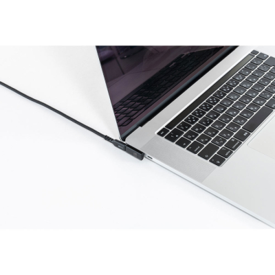 ナカバヤシ Type-C方向変換アダプタ スリム/ブラック USA-L03BK (tm)の商品画像2枚目