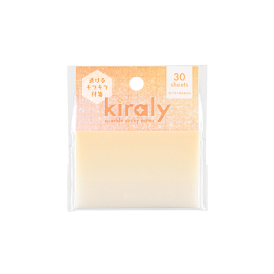 ナカバヤシ kiraly キラリー/透明付箋/S1 FST-008-S1の商品画像1枚目