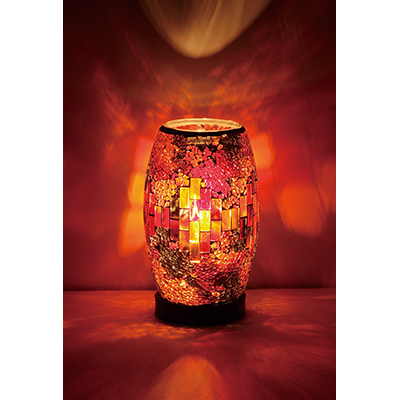 イシグロ　モザイクランプ　クリムト　レッド