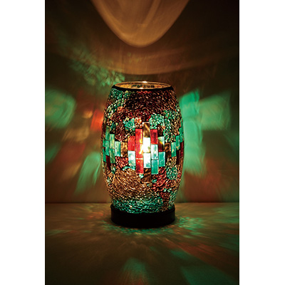 イシグロ　モザイクランプ　クリムト　グリーン