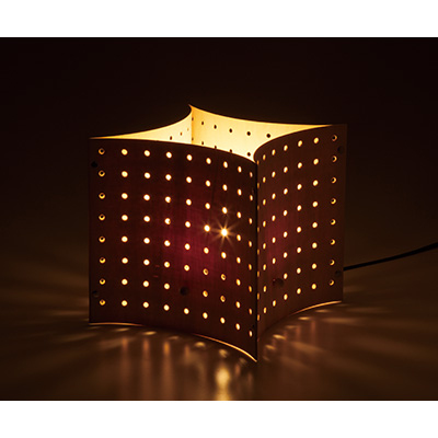 イシグロ　パンチング　テーブルランプ　丸