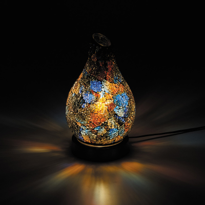 イシグロ　モザイクランプ ガラクシ アースブルーの商品画像2枚目