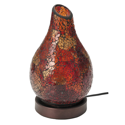 イシグロ　モザイクランプ ガラクシ マーズレッド