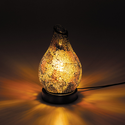 イシグロ　モザイクランプ ガラクシ ビーナスイエローの商品画像2枚目