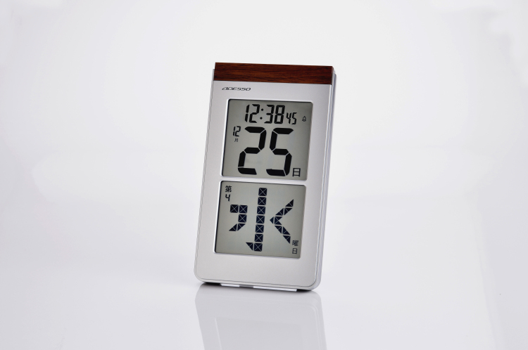 アデッソ　メガ曜日日めくり電波時計の商品画像7枚目