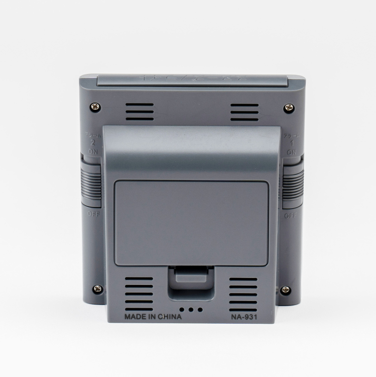 アデッソ　ダブルアラーム電波時計の商品画像5枚目