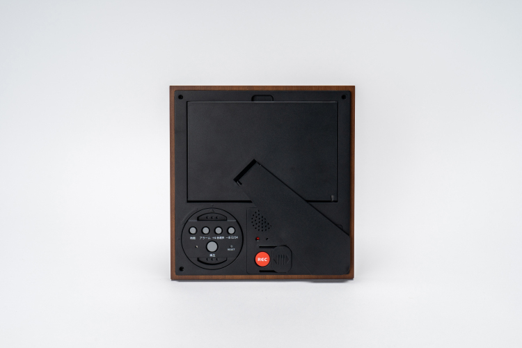 アデッソ 竹のレコーダーフォトフレームクロックの商品画像10枚目