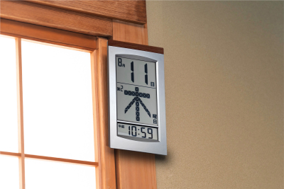 アデッソ　メガ曜日日めくり電波時計の商品画像7枚目