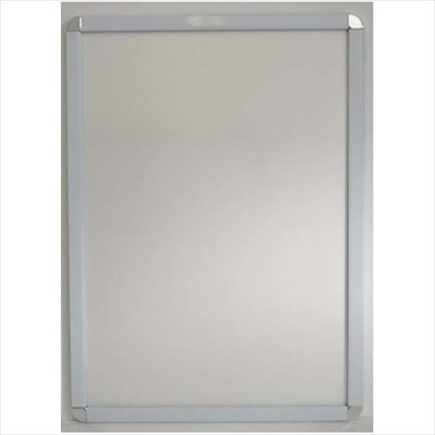 アルテ　オープンパネルライトP　A4　ホワイト×シルバー　OPL-A4-WH1