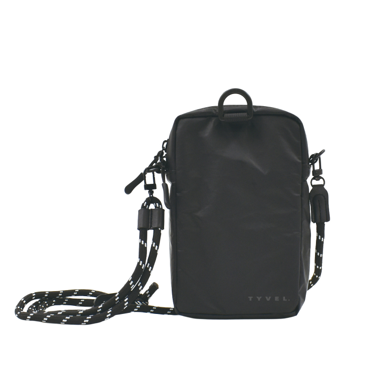 マグエックス　TYVEL．スマホショルダーポーチ　マットブラック