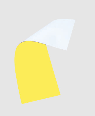 マグエックス　マグネット両面カラーシート　黄白　MSR-10YW