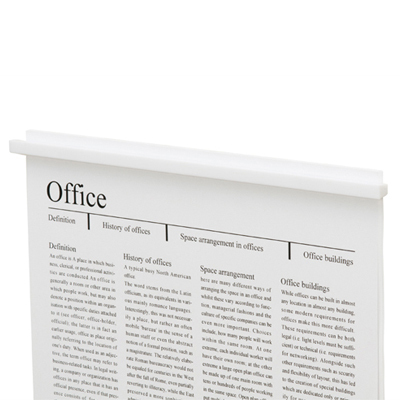 マグエックス　マグネットスリムバー 10本パック 白