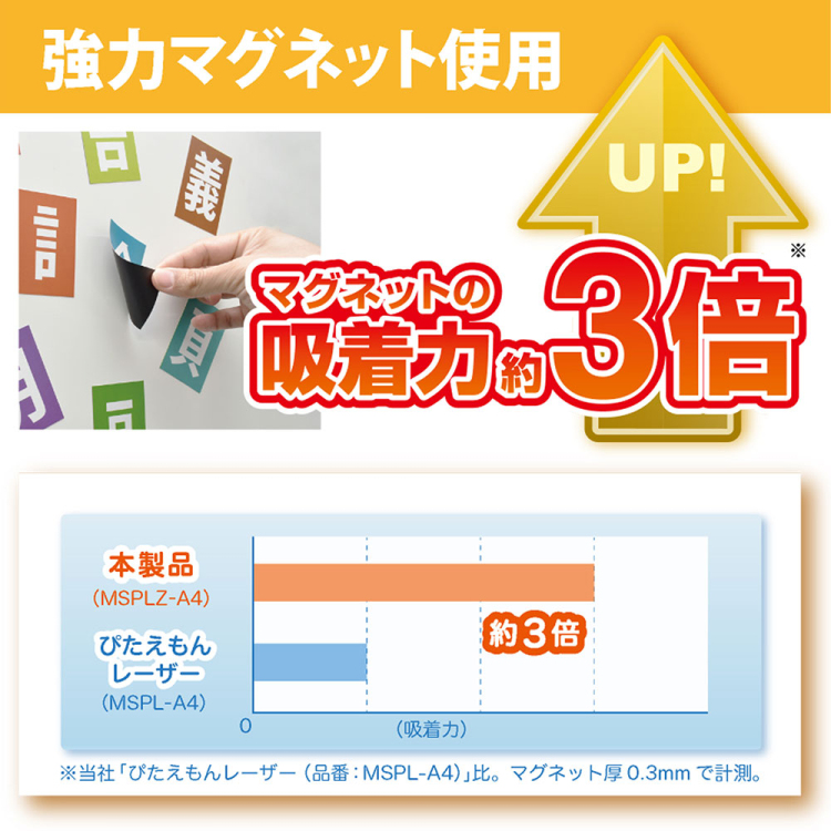 マグネット用紙 ぴたえもんレーザー強力