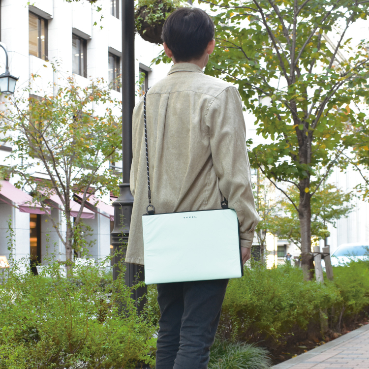 マグエックス　TYVEL．PCケース　ペールスカイの商品画像8枚目