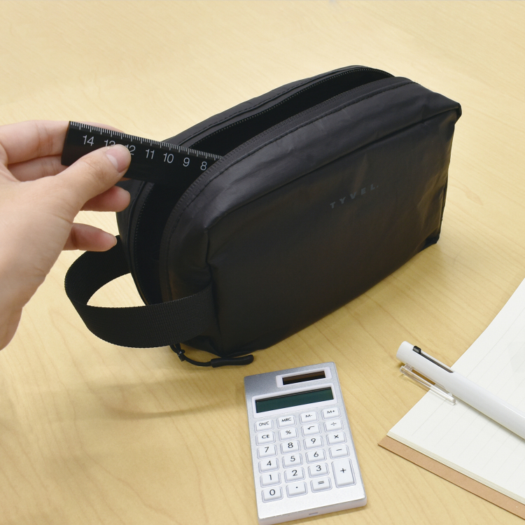 マグエックス　TYVEL．ボックスポーチ　マットブラックの商品画像8枚目