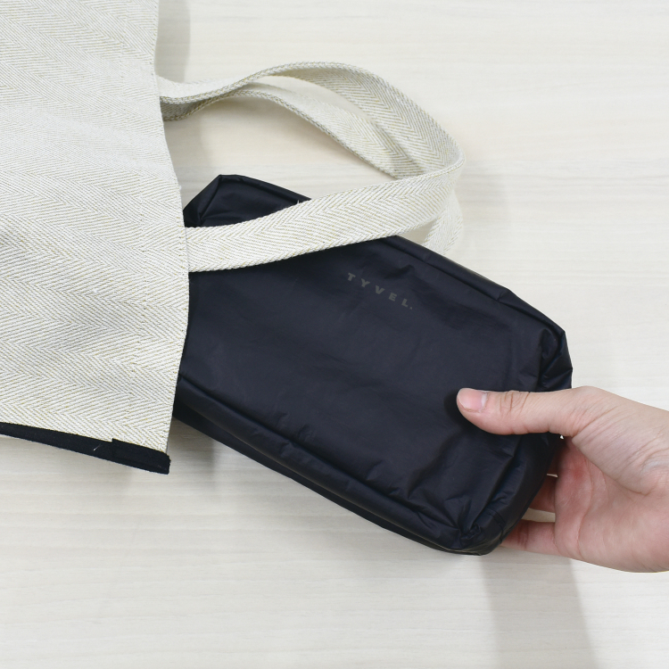 マグエックス　TYVEL．ボックスポーチ　マットブラックの商品画像9枚目