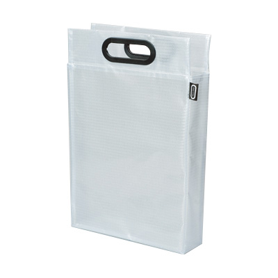 マグエックス　メッシュバッグ（A4）　青　MMB-A4-B