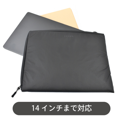 マグエックス　TYVEL．PCケース　マットブラックの商品画像2枚目