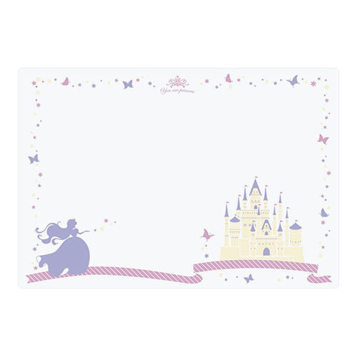 ミワックス　プリント学習デスクマット プリンセス TM-6545PR