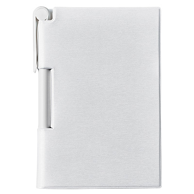 新日本カレンダー　ソリッドメモ＆ペンＲＦ　ホワイト新日本カレンダー