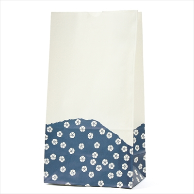 パックタケヤマ 紙袋 マチアリ H6 群青 100枚