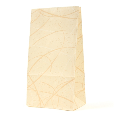 パックタケヤマ 紙袋 マチアリ H6 ゆうびベージュ 100枚