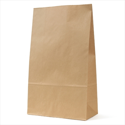 パックタケヤマ 紙袋 マチアリ H40 未晒 無地